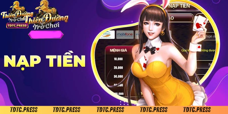 Cách nạp tiền TDTC đơn giản, mượt mà