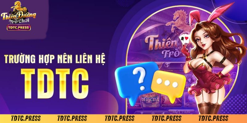 Những phương thức liên hệ TDTC